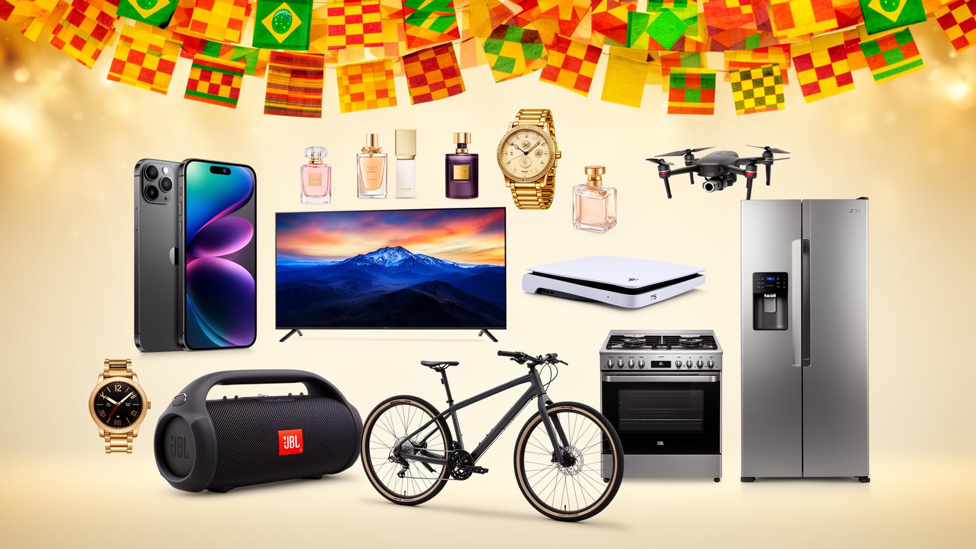 iPhone, Smart TV, PlayStation 5, notebook, drone e mais